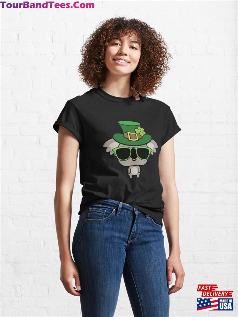 Aussie Patricks Day Cute Koala Classic T-Shirt Unisex 29Uf197055 – Utopia Fashion