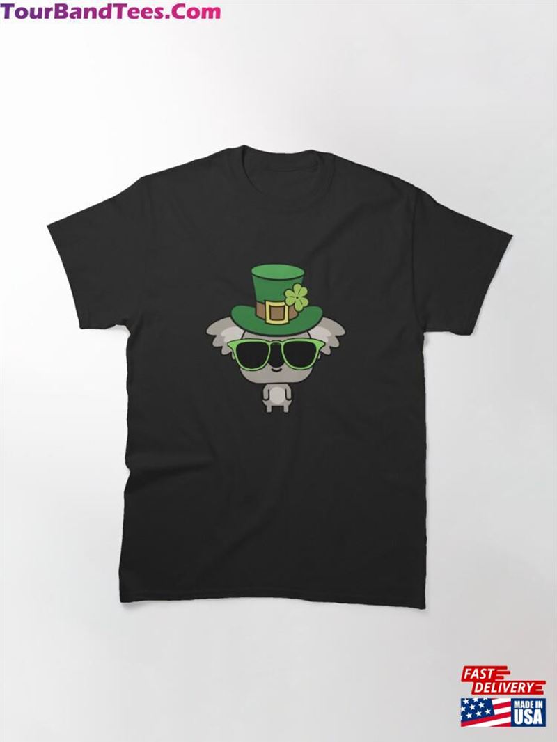 Aussie Patricks Day Cute Koala Classic T-Shirt Unisex 29Uf197055 – Utopia Fashion