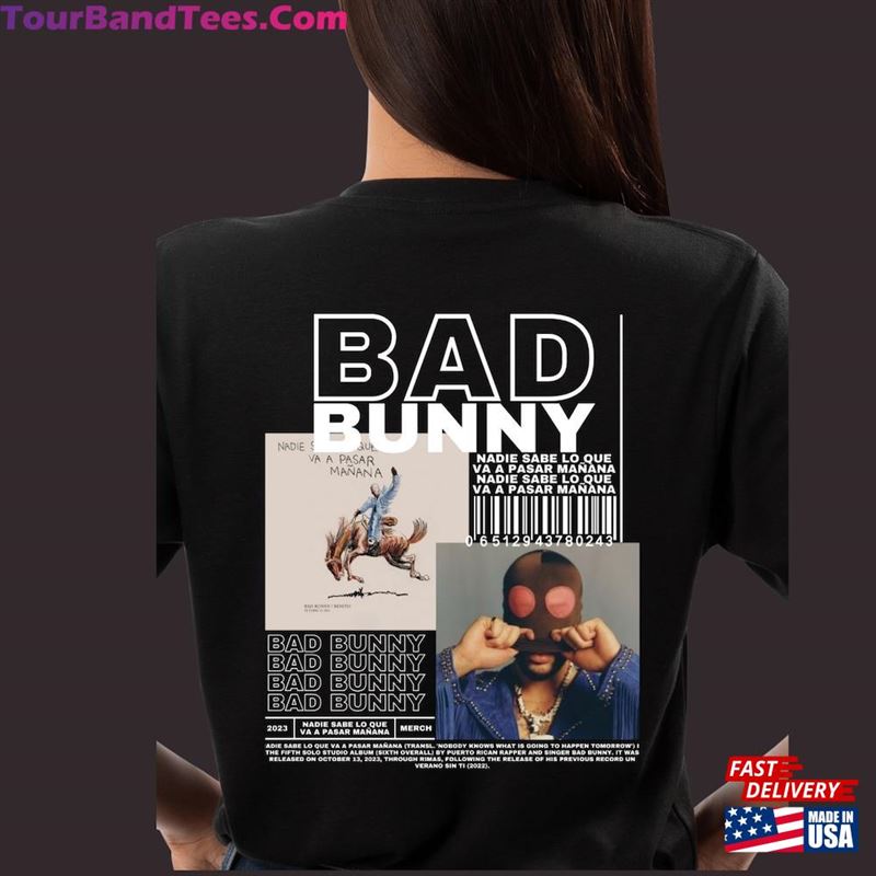 Bad Bunny Tour T-Shirt Womans Shirt Unisex 29Uf191486 – Utopia Fashion