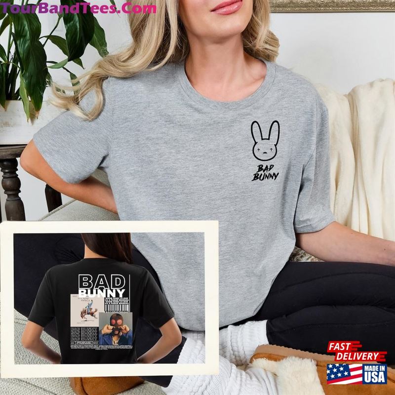 Bad Bunny Tour T-Shirt Womans Shirt Unisex 29Uf191486 – Utopia Fashion