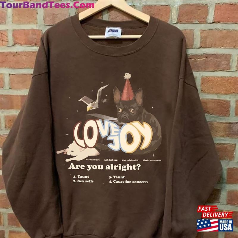 Band Lovejoy Album Are You Alright Shirt The Lazy Cat Tour Music Unisex Classic 29Uf206484 – Utopia Fashion