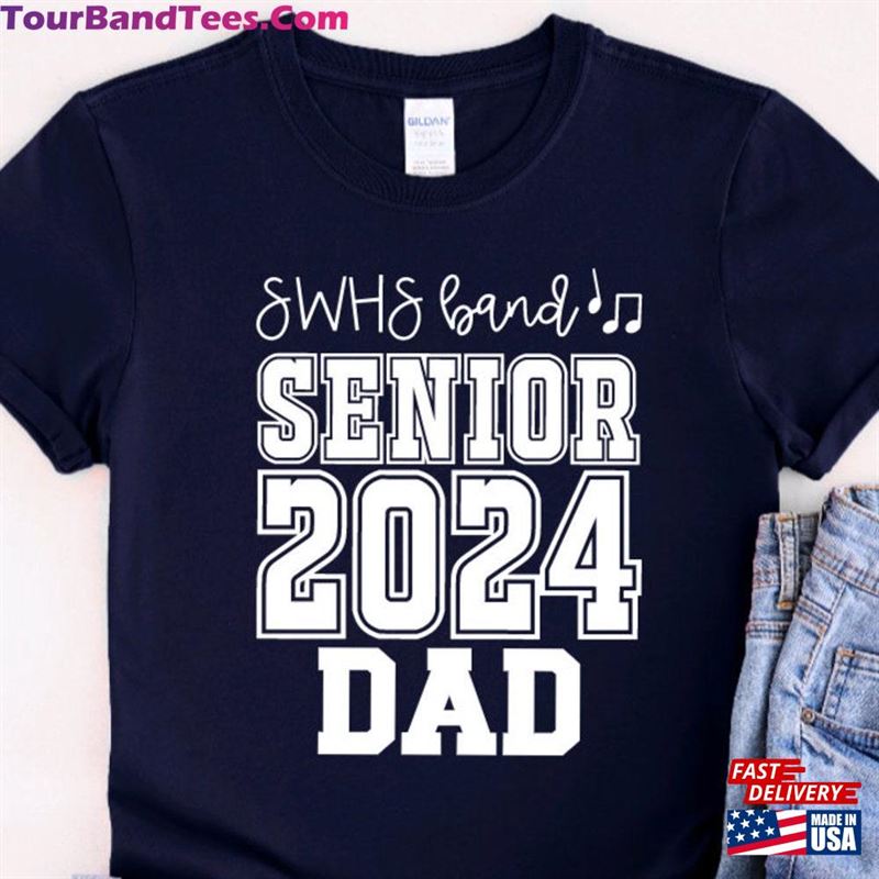 Band Senior Dad Shirt Custom With School Name Marching Shirts Hoodie Sweatshirt 29Uf194162 – Utopia Fashion