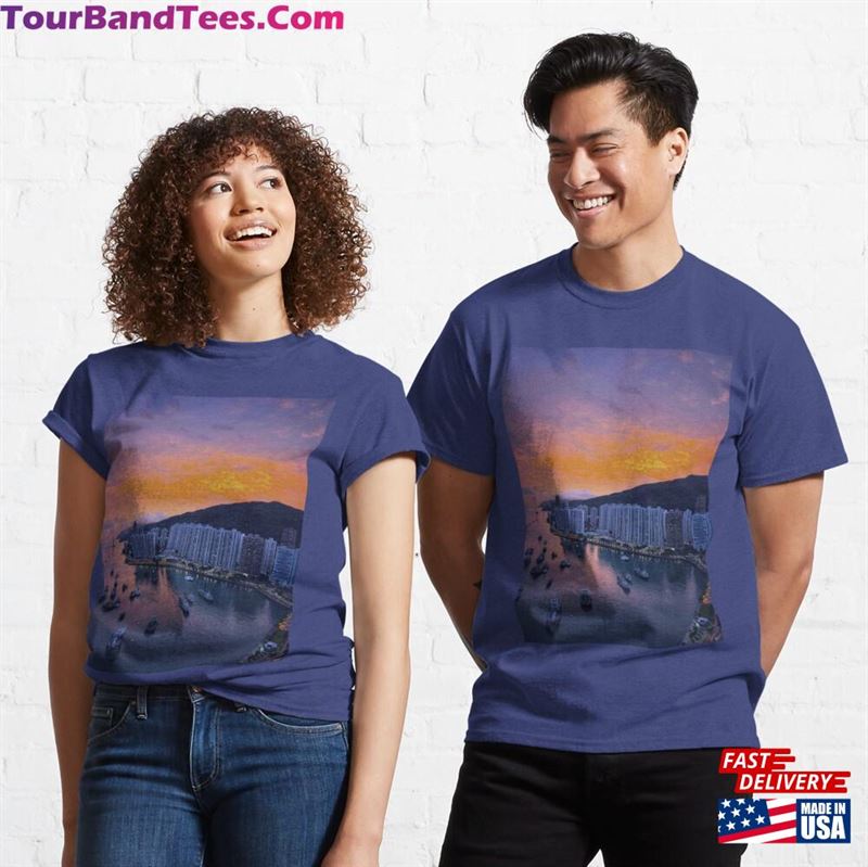 Beautiful Sunset Tsuen Wan West Hong Kong Classic T-Shirt Sweatshirt 29Uf206949 – Utopia Fashion