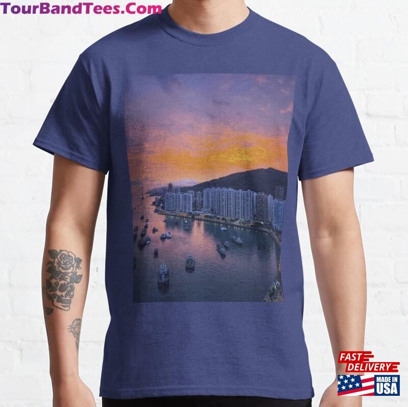 Beautiful Sunset Tsuen Wan West Hong Kong Classic T-Shirt Sweatshirt 29Uf206949 – Utopia Fashion