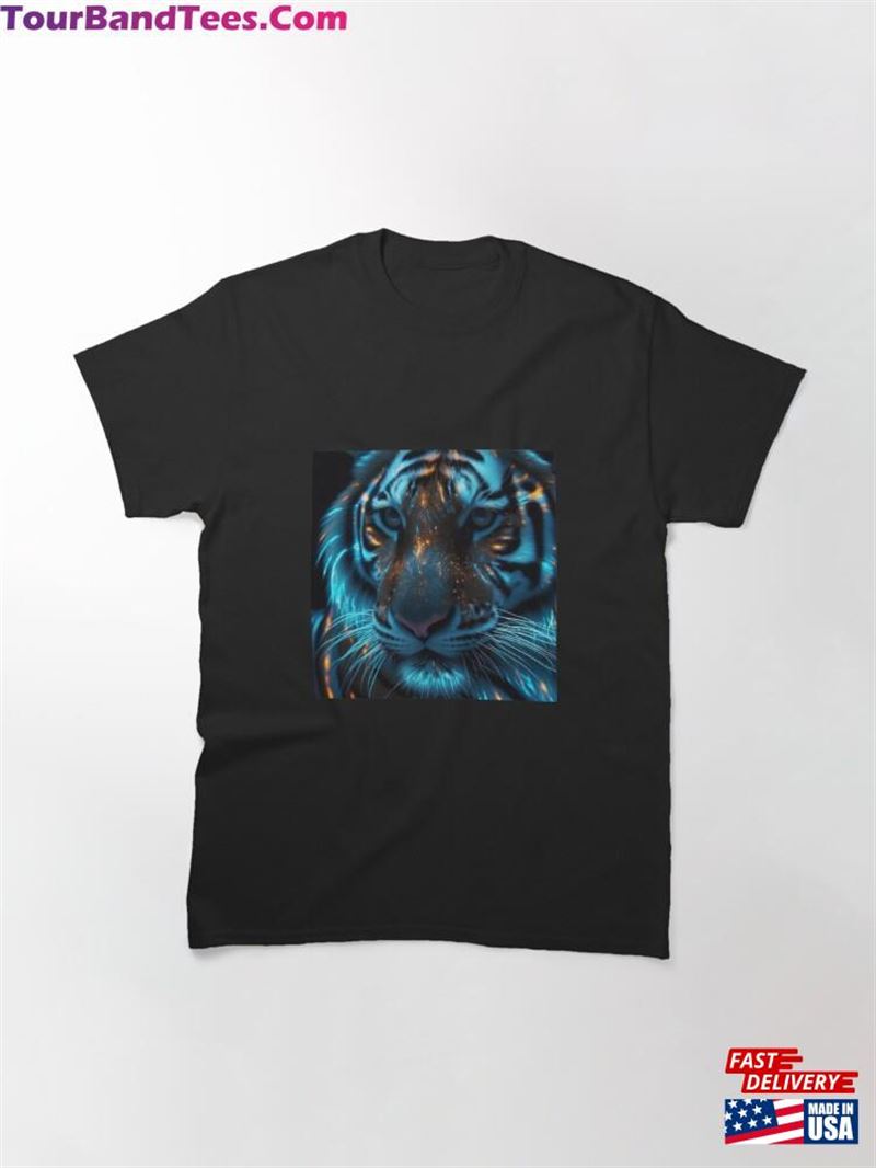 Bioluminescent Tiger Classic T-Shirt 29Uf201896 – Utopia Fashion