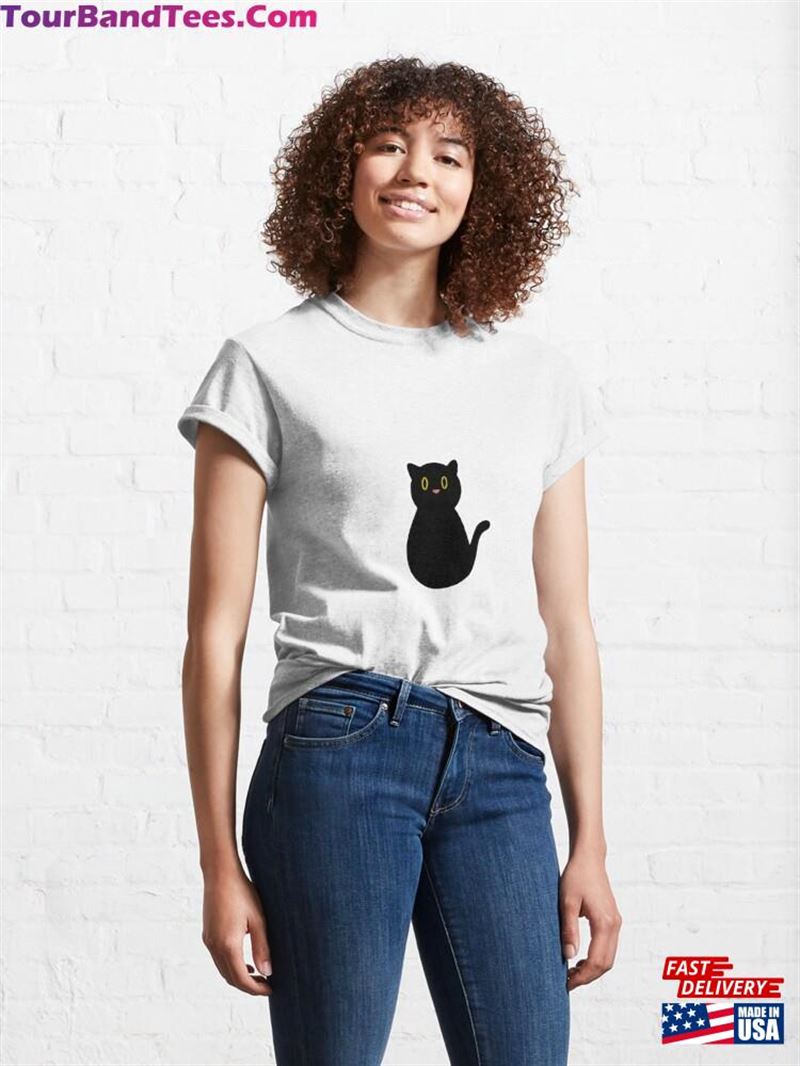 Black Cat Classic T-Shirt Hoodie Unisex 29Uf194689 – Utopia Fashion