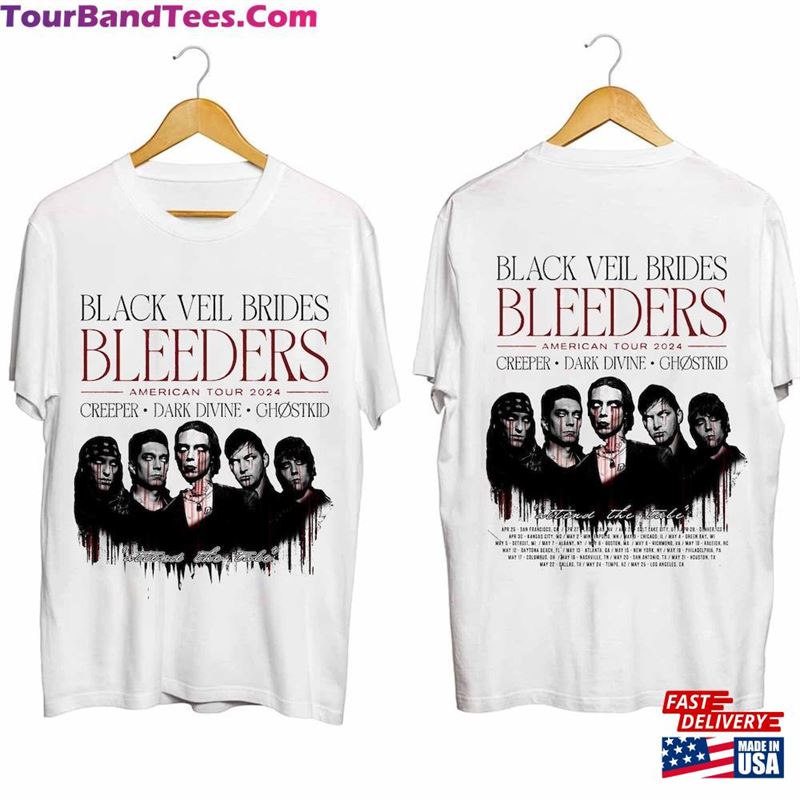 Black Veil Brides Tour Shirt Band Fan Bleeders Us Classic Sweatshirt 29Uf192619 – Utopia Fashion