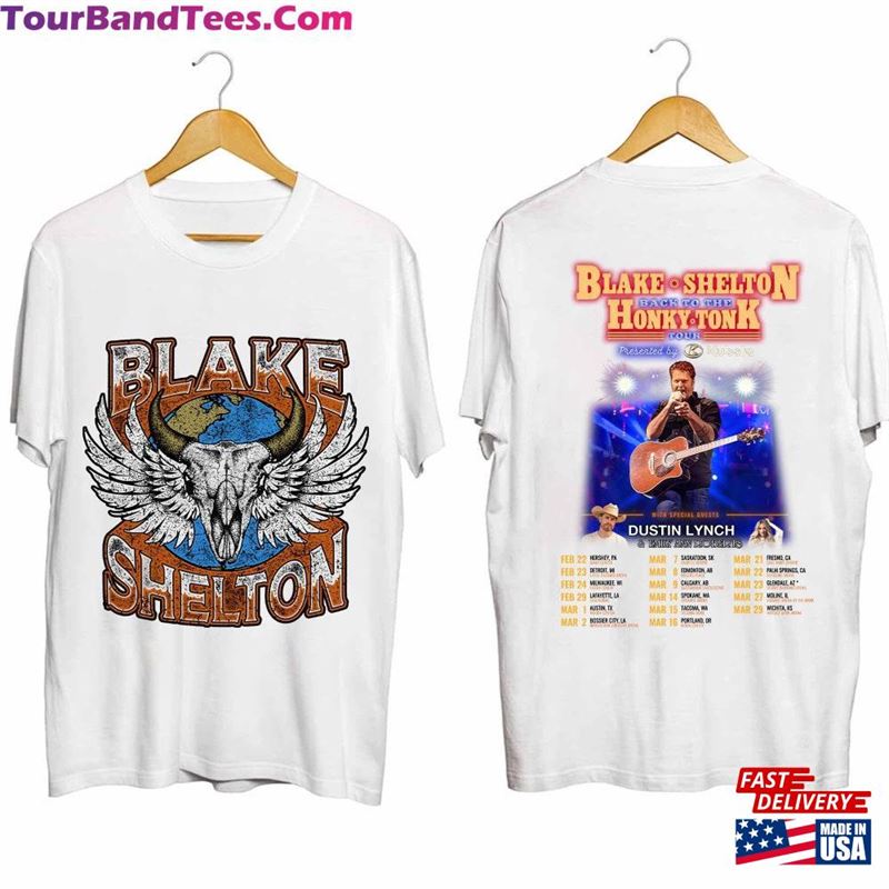 Blake Shelton Back To The Honky Tonk Tour Shirt Fan Concert Hoodie Sweatshirt 29Uf192777 – Utopia Fashion