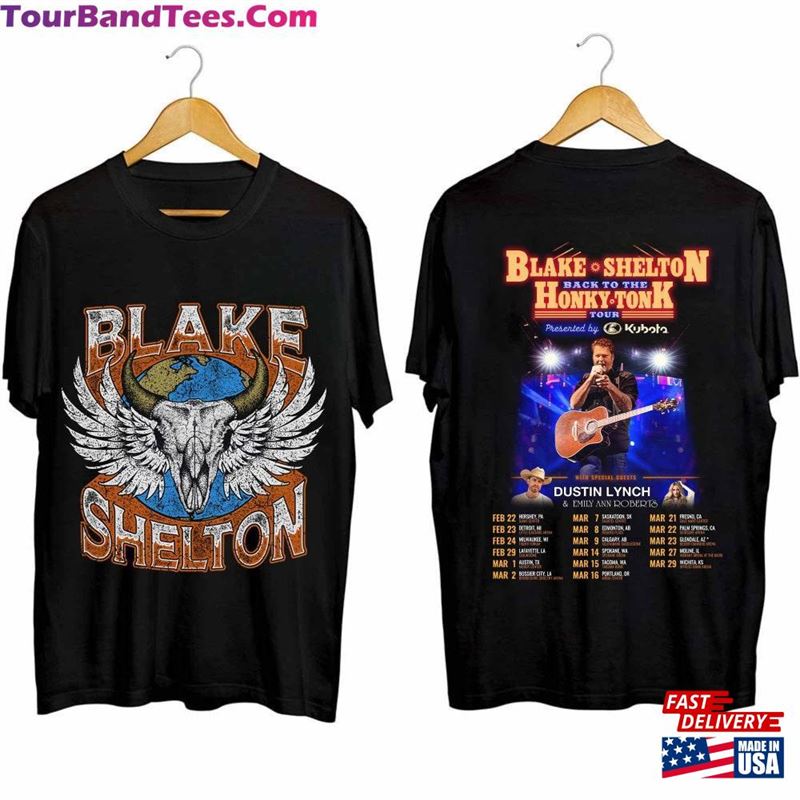 Blake Shelton Back To The Honky Tonk Tour Shirt Fan Concert Hoodie Sweatshirt 29Uf192777 – Utopia Fashion