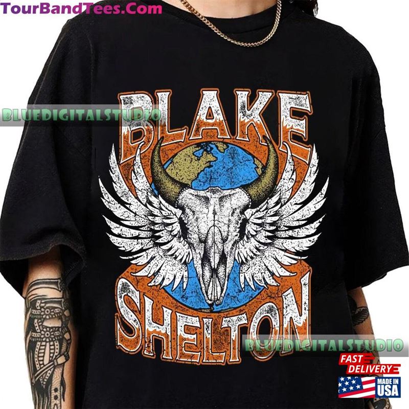 Blake Shelton 90S Vintage Bootleg Shirt Fan Concert Unisex T-Shirt 29Uf201481 – Utopia Fashion