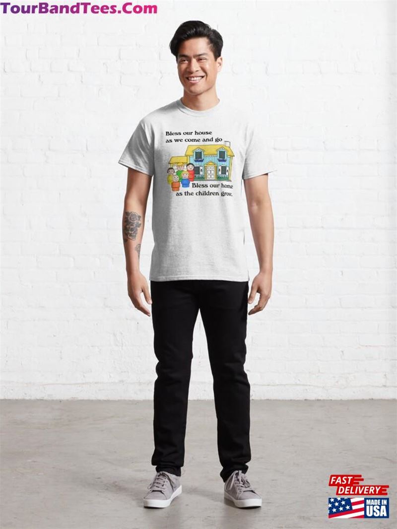 Bless This Little Yellow House Classic T-Shirt 29Uf211556 – Utopia Fashion