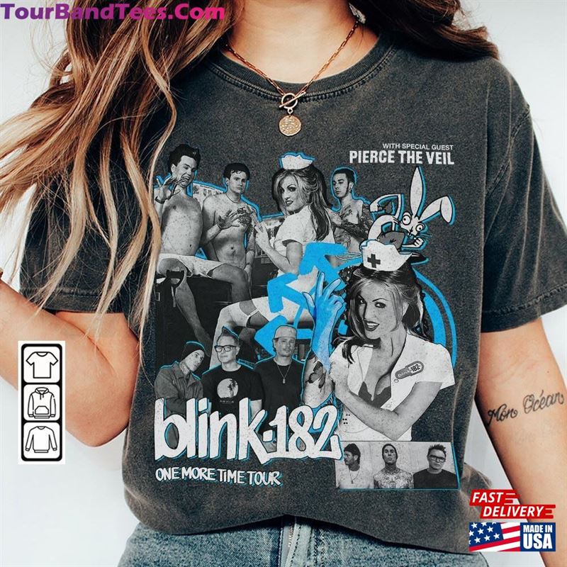 Blink 90S Music Shirt Bootleg One More Time Boy Band Vintage Y2K Sweatshirt Hoodie 29Uf192149 – Utopia Fashion