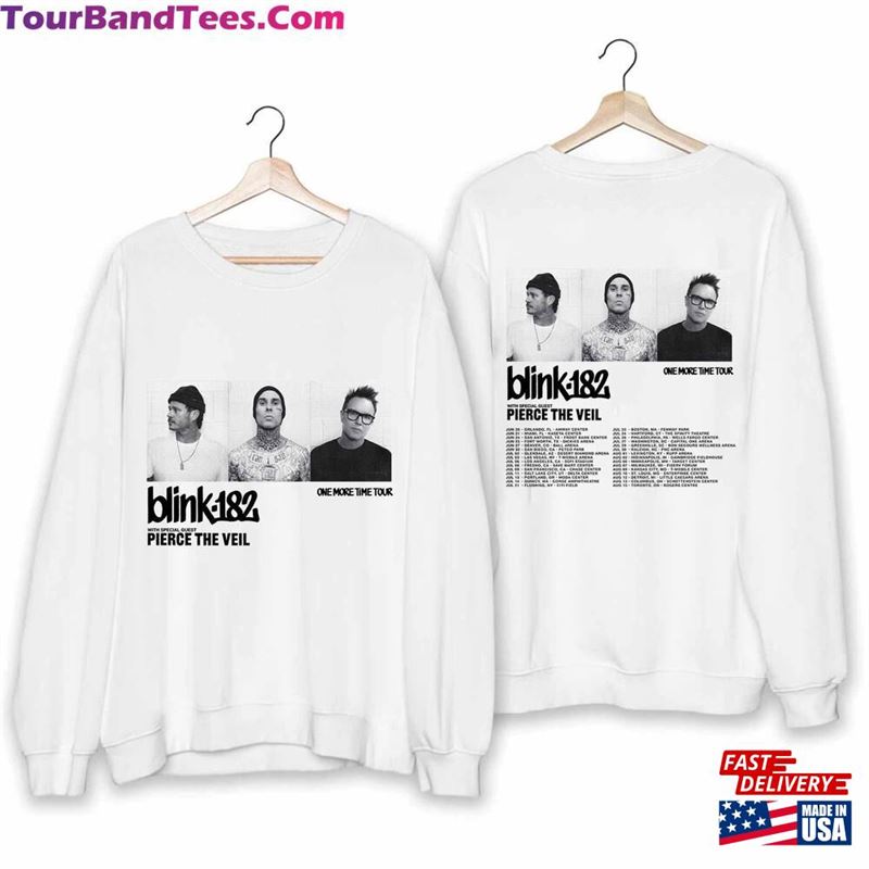 Blink One More Time Tour Shirt Band Fan World T-Shirt Hoodie 29Uf192399 – Utopia Fashion