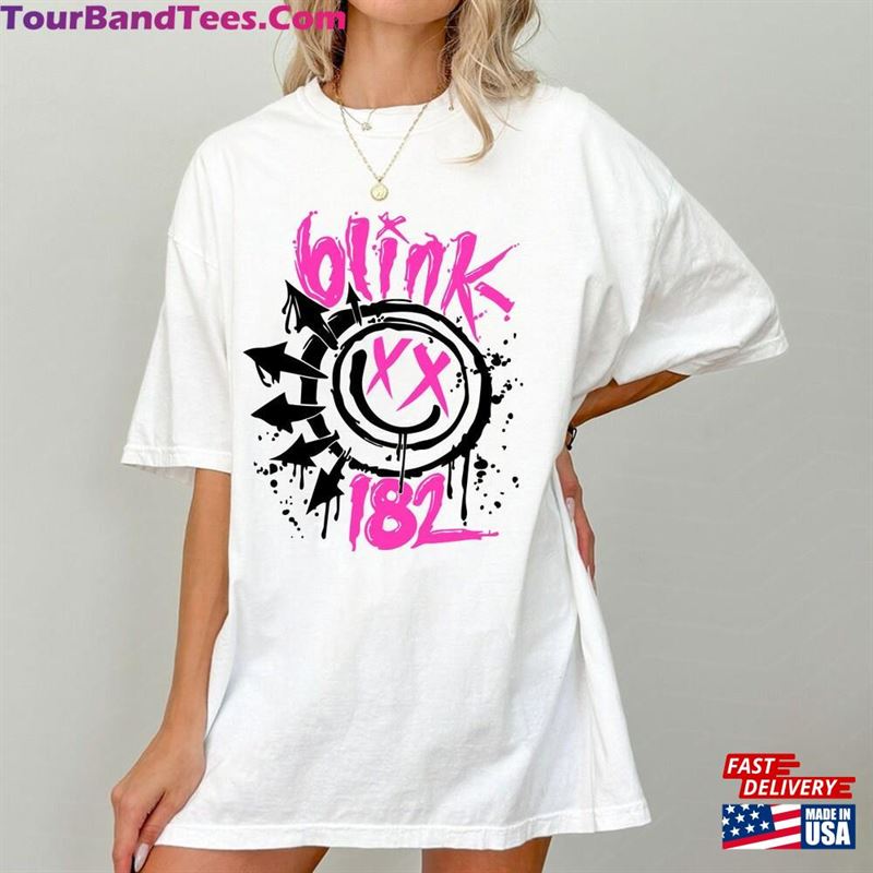 Blink T-Shirt Smile Face Sweatshirt Retro Shirt Classic 29Uf194203 – Utopia Fashion