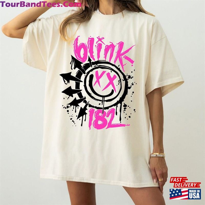 Blink T-Shirt Smile Face Sweatshirt Retro Shirt Classic 29Uf194203 – Utopia Fashion