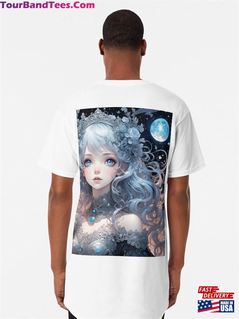 Blue Fantasy Princess Long T-Shirt Sweatshirt Unisex 29Uf192294 – Utopia Fashion