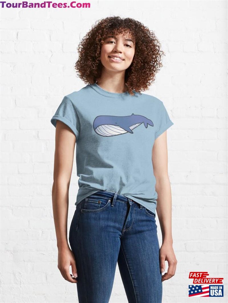 Blue Whale Art Classic T-Shirt Unisex 29Uf207022 – Utopia Fashion