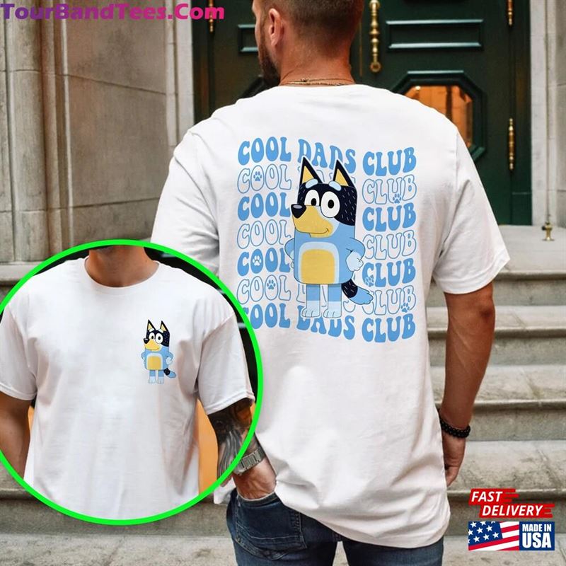 Bluey Cool Dads Club Shirt Dad Family T-Shirt Classic 29Uf201583 – Utopia Fashion