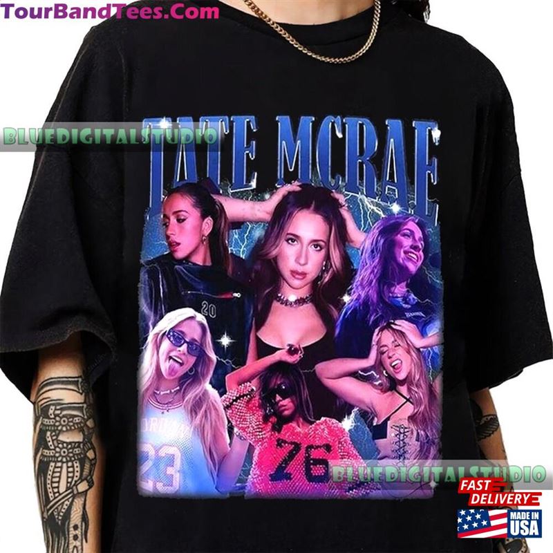 Bootleg Tate Mcrae 90S Vintage Shirt Tour Fan Gift Classic Sweatshirt 29Uf201822 – Utopia Fashion