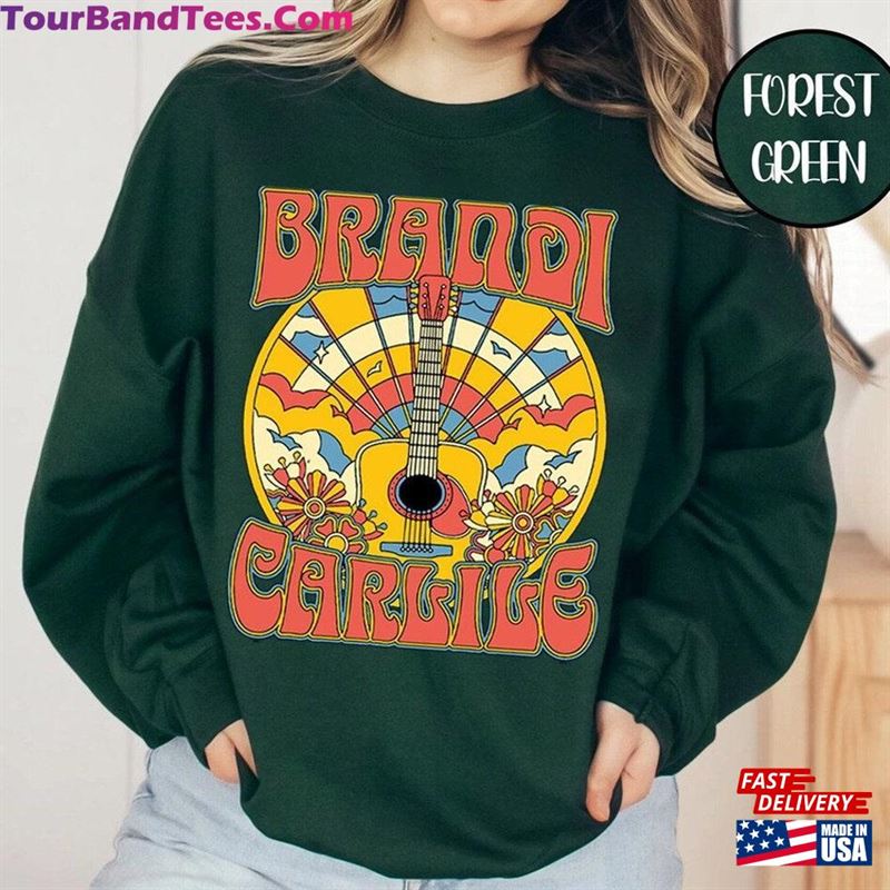 Brandi Carlile Guitarland Tour Hoodie Sweatshirt Vintage T-Shirt Concert Shirt Unisex 29Uf211771 – Utopia Fashion