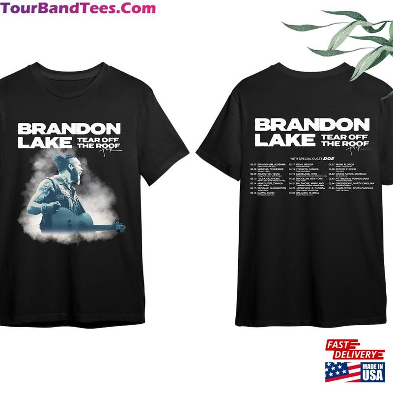 Brandon Lake Tear Off The Roof Tour Shirt Fan Gift Sweatshirt Hoodie 29Uf207001 – Utopia Fashion