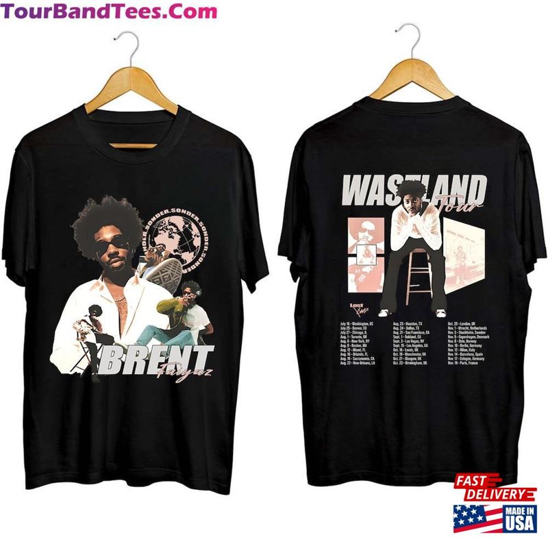 Brent Faiyaz It’S A Wasteland Tour Shirt Fan Concert Classic T-Shirt 29Uf211990 – Utopia Fashion