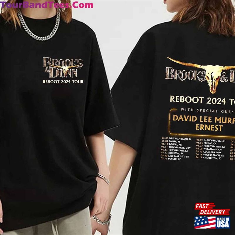 Brooks Amp Dunn Tour Shirt For Fan And Vintage Country Concert Unisex T-Shirt 29Uf193915 – Utopia Fashion