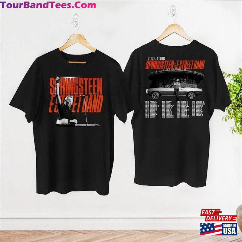 Bruce Springsteen Tour Shirt E Street Band And Rock T-Shirt Classic 29Uf194770 – Utopia Fashion