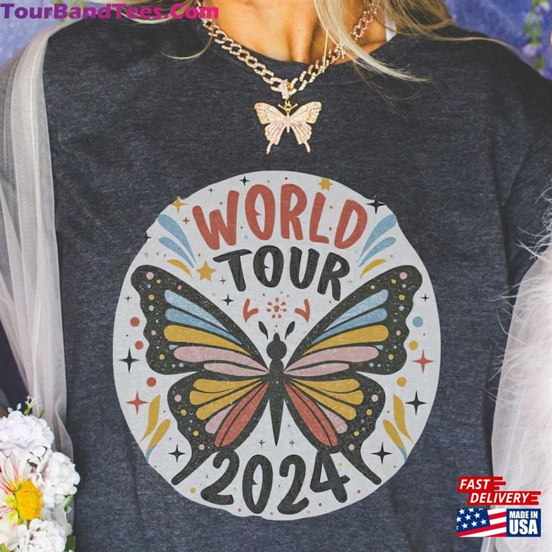 Butterfly World Tour Tee Concert Shirt Music T-Shirt Sweatshirt Unisex 29Uf206779 – Utopia Fashion