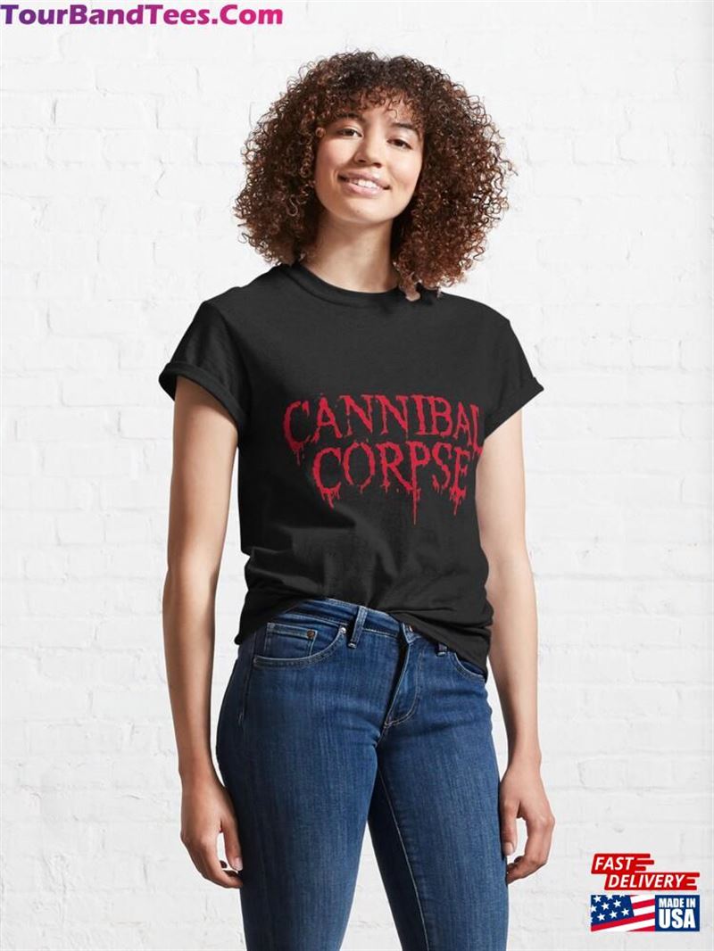 Cannibal Corpse Logo Classic T-Shirt Sweatshirt 29Uf191613 – Utopia Fashion