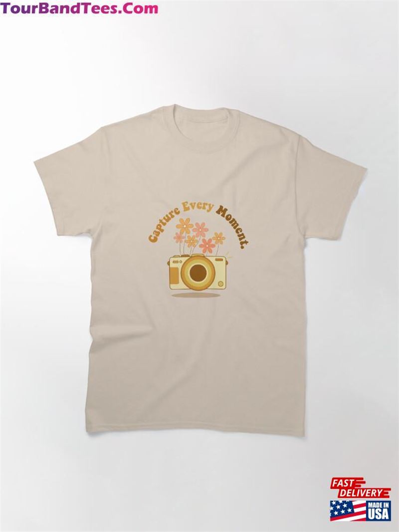 Capture Every Moment Camera Classic T-Shirt Unisex 29Uf201469 – Utopia Fashion