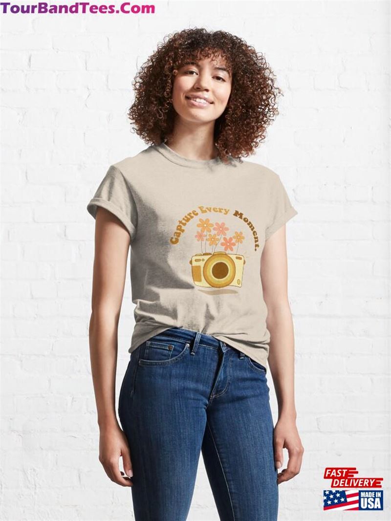 Capture Every Moment Camera Classic T-Shirt Unisex 29Uf201469 – Utopia Fashion