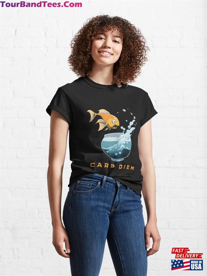 Carp Diem T-Shirt Hoodie Unisex 29Uf206693 – Utopia Fashion