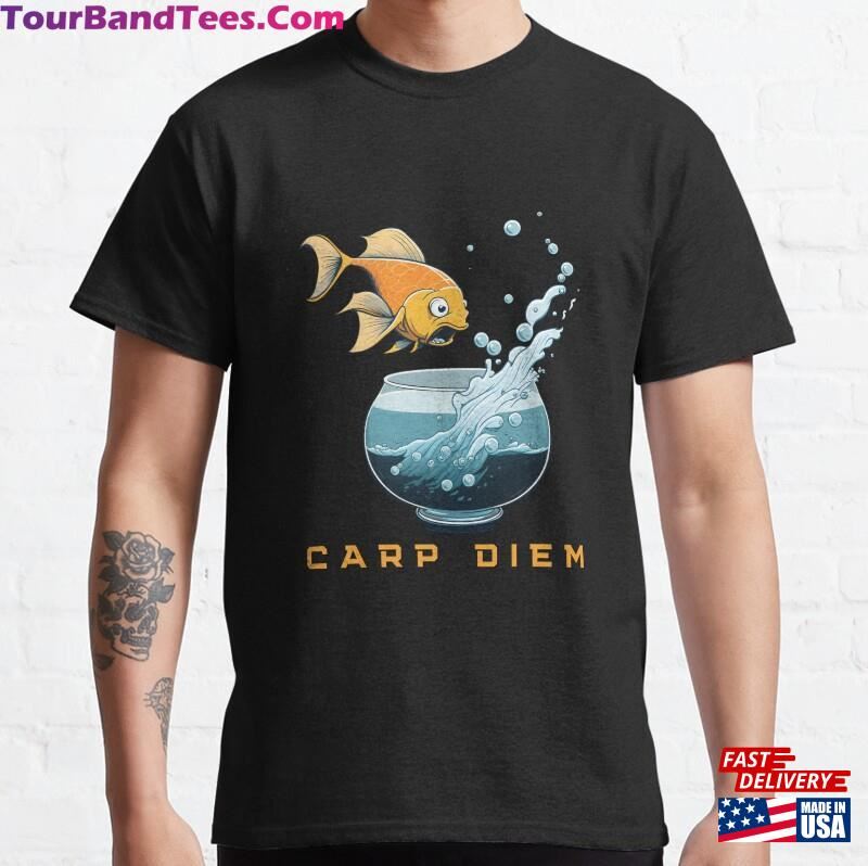 Carp Diem T-Shirt Hoodie Unisex 29Uf206693 – Utopia Fashion