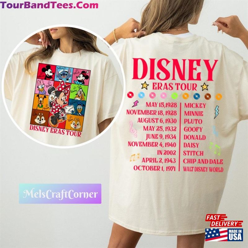 Cartoon Eras Tour T-Shirt Family Trip Shirt Comfort Colors Unisex 29Uf192190 – Utopia Fashion