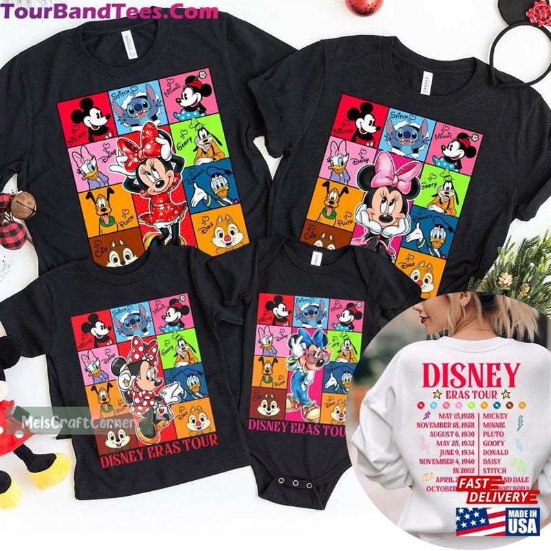 Cartoon Eras Tour T-Shirt Family Trip Shirt Comfort Colors Unisex 29Uf192190 – Utopia Fashion