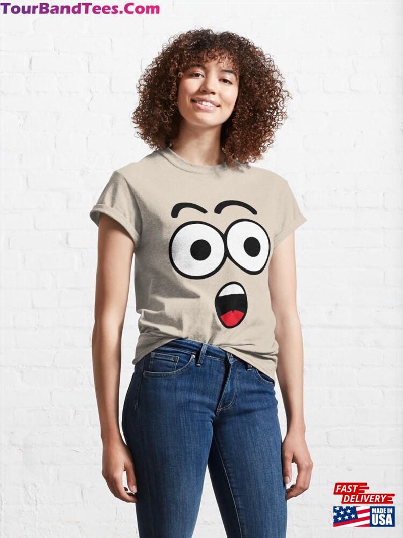 Cartoon Eyes Classic T-Shirt Unisex 29Uf194540 – Utopia Fashion