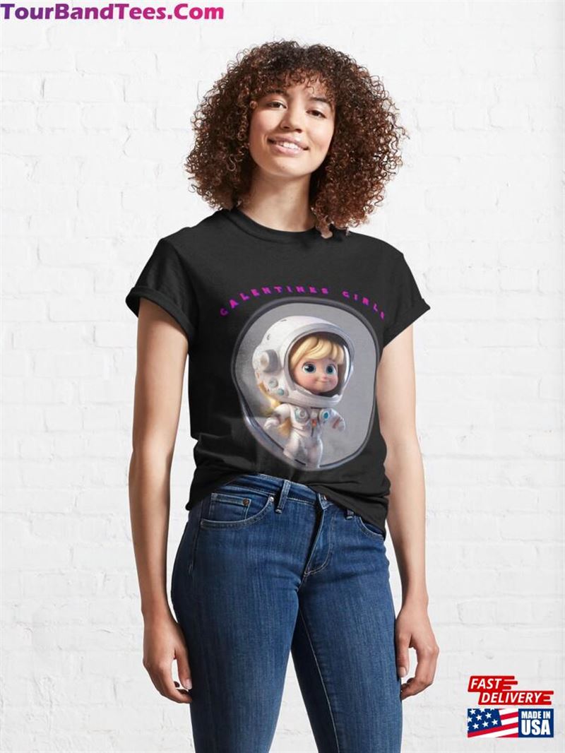 Cartoon Galentines Girl Thinking Of Gift Ideas As They Enter The Stargate Classic T-Shirt Sweatshirt Hoodie 29Uf191523 – Utopia Fashion