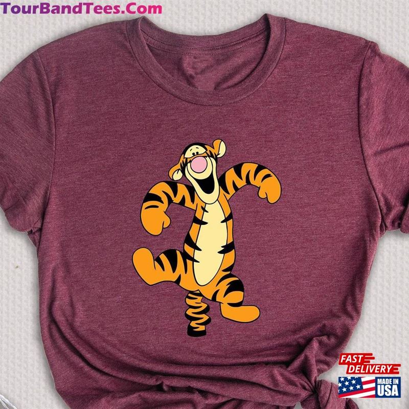 Cartoon Tigger Shirt Funny Disney T-Shirt Classic 29Uf201645 – Utopia Fashion