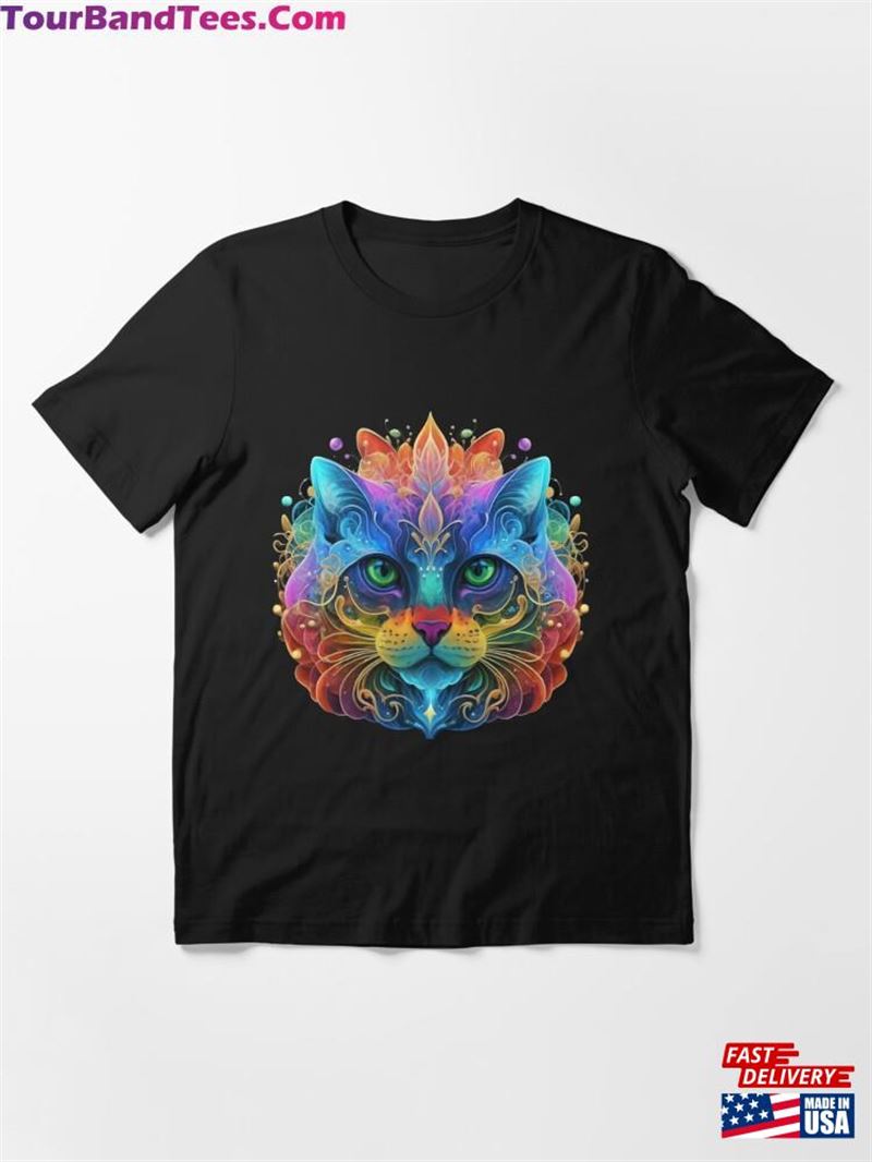 Cat Fluid Art Essential T-Shirt Sweatshirt 29Uf206703 – Utopia Fashion