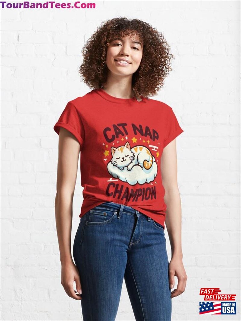 Cat Nap Champion Classic T-Shirt Hoodie Unisex 29Uf191900 – Utopia Fashion