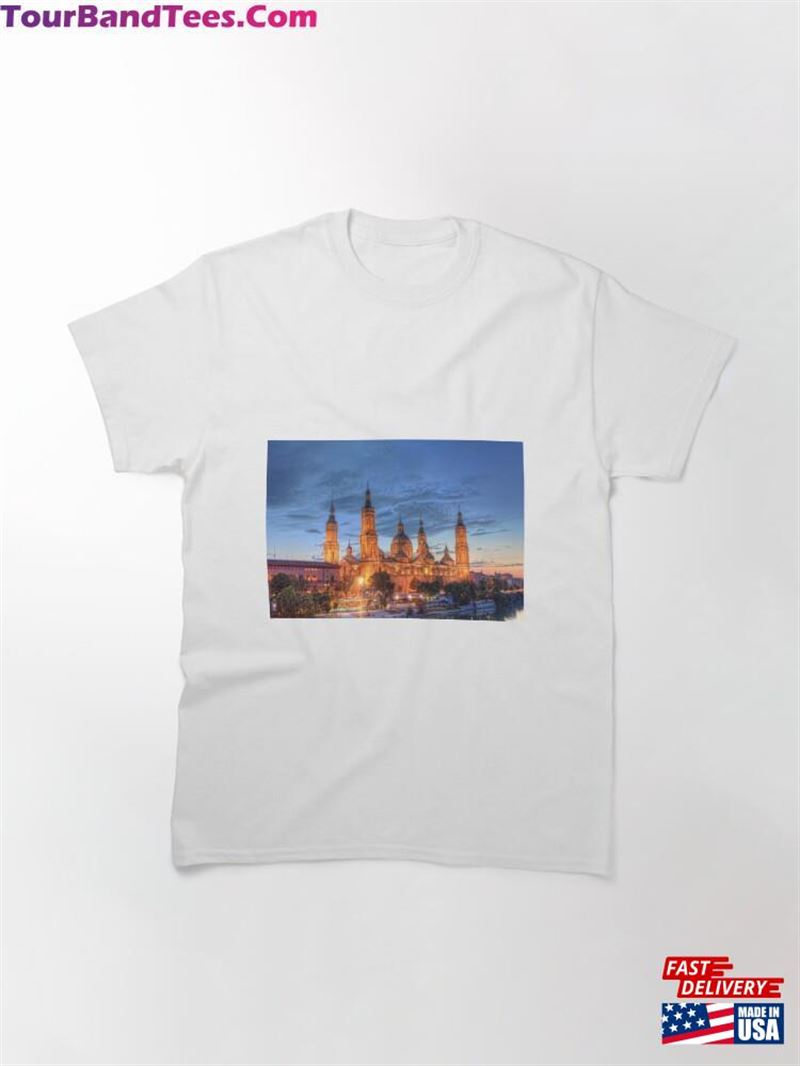 Catedral De Zaragoza Classic T-Shirt Unisex 29Uf211664 – Utopia Fashion