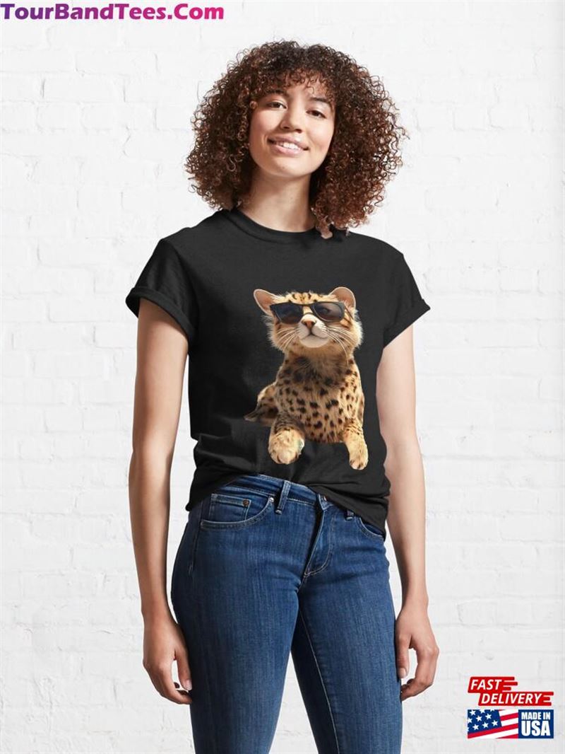 Cheetah With Sunglasses Love Cheetahs Cute Cats Classic T-Shirt Unisex Hoodie 29Uf206923 – Utopia Fashion