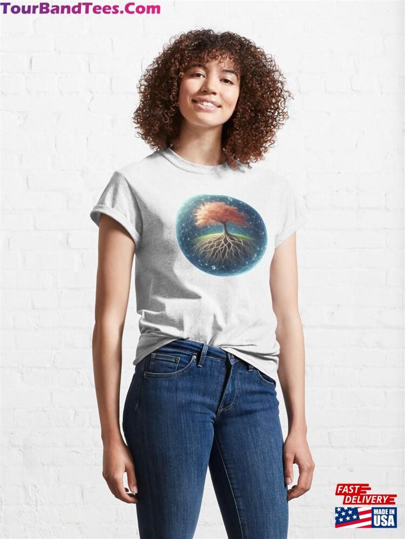 Cherry Tree Of Space And Time Classic T-Shirt Sweatshirt 29Uf191511 – Utopia Fashion