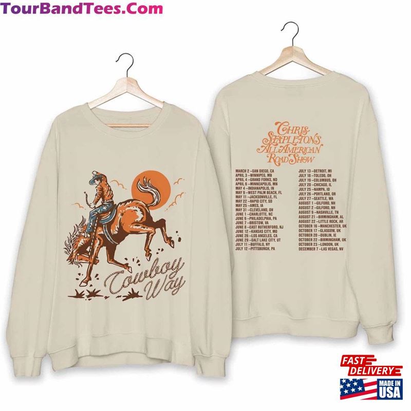 Chris Stapleton All American Road Show Tour Shirt Fan Unisex T-Shirt 29Uf211867 – Utopia Fashion