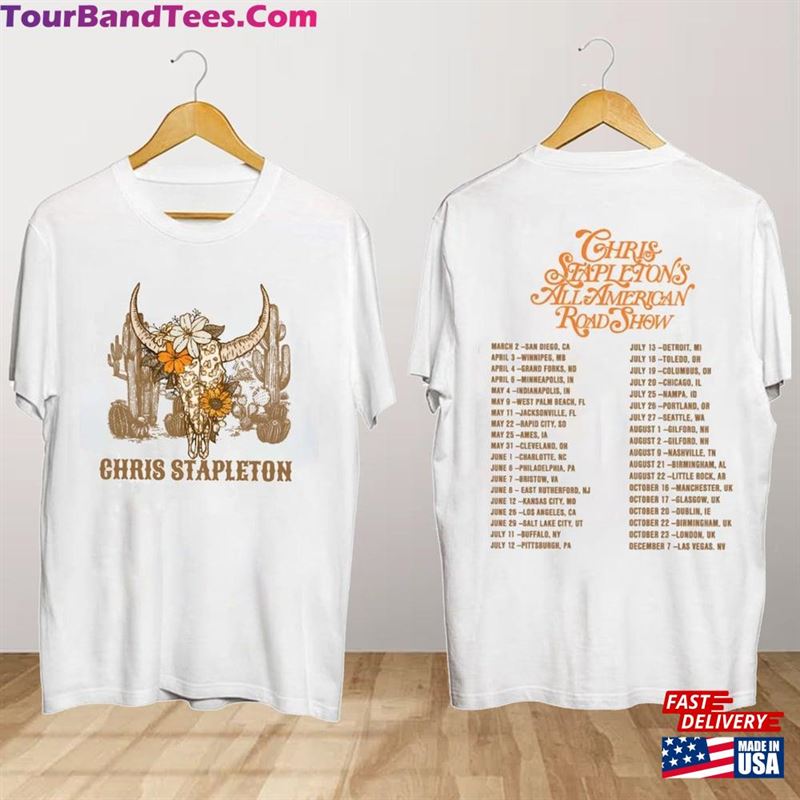 Chris Stapleton All Road Show Tour T-Shirt Concert Shirt Classic Unisex 29Uf211543 – Utopia Fashion