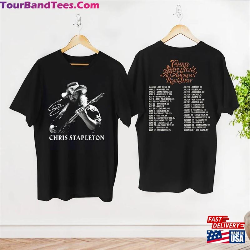 Chris Stapleton Tour Shirt All American Road Show Fan Classic T-Shirt 29Uf201609 – Utopia Fashion