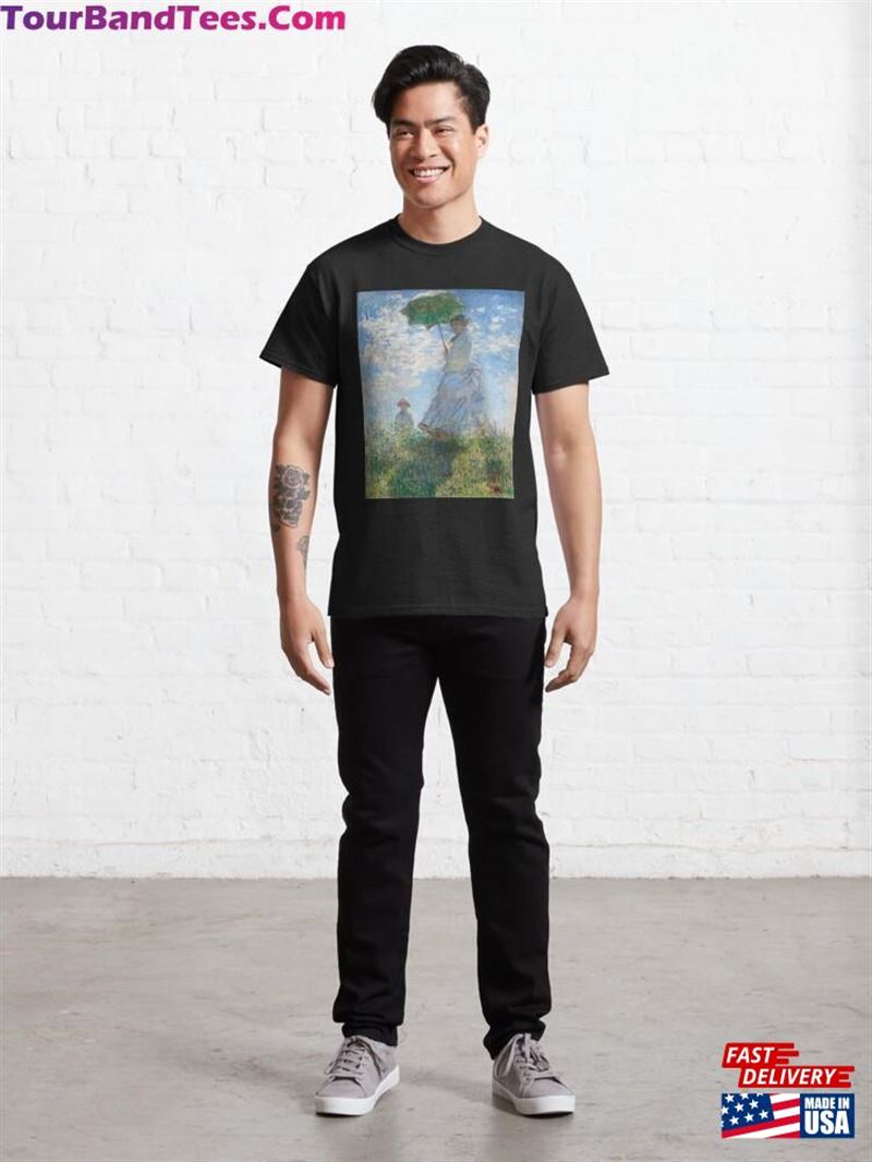 Claude Monet Paintings Artwork Classic T-Shirt Sweatshirt 29Uf194557 – Utopia Fashion