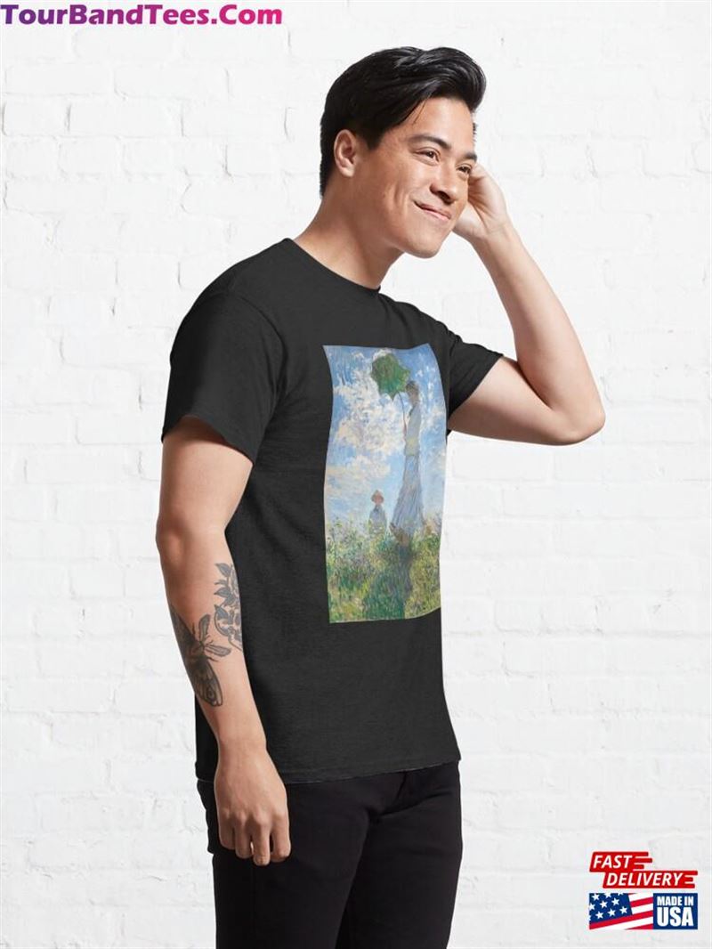 Claude Monet Paintings Artwork Classic T-Shirt Sweatshirt 29Uf194557 – Utopia Fashion