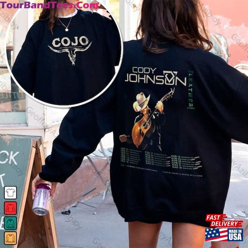 Cody Johnson Tour Shirt Country Music Cojo Unisex Concert Sweatshirt 29Uf206868 – Utopia Fashion